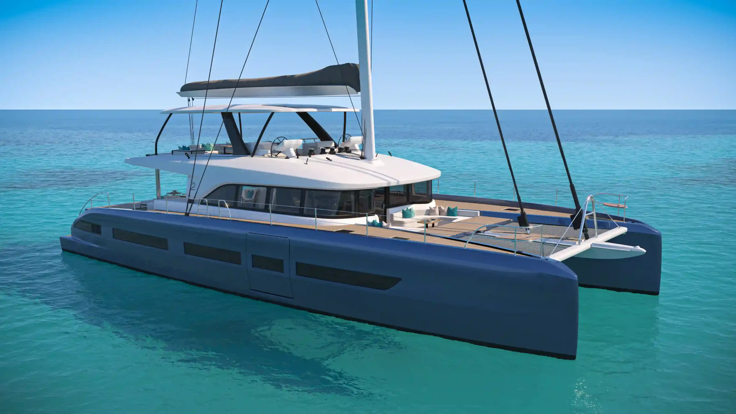 Lagoon 82 sailing catamaran