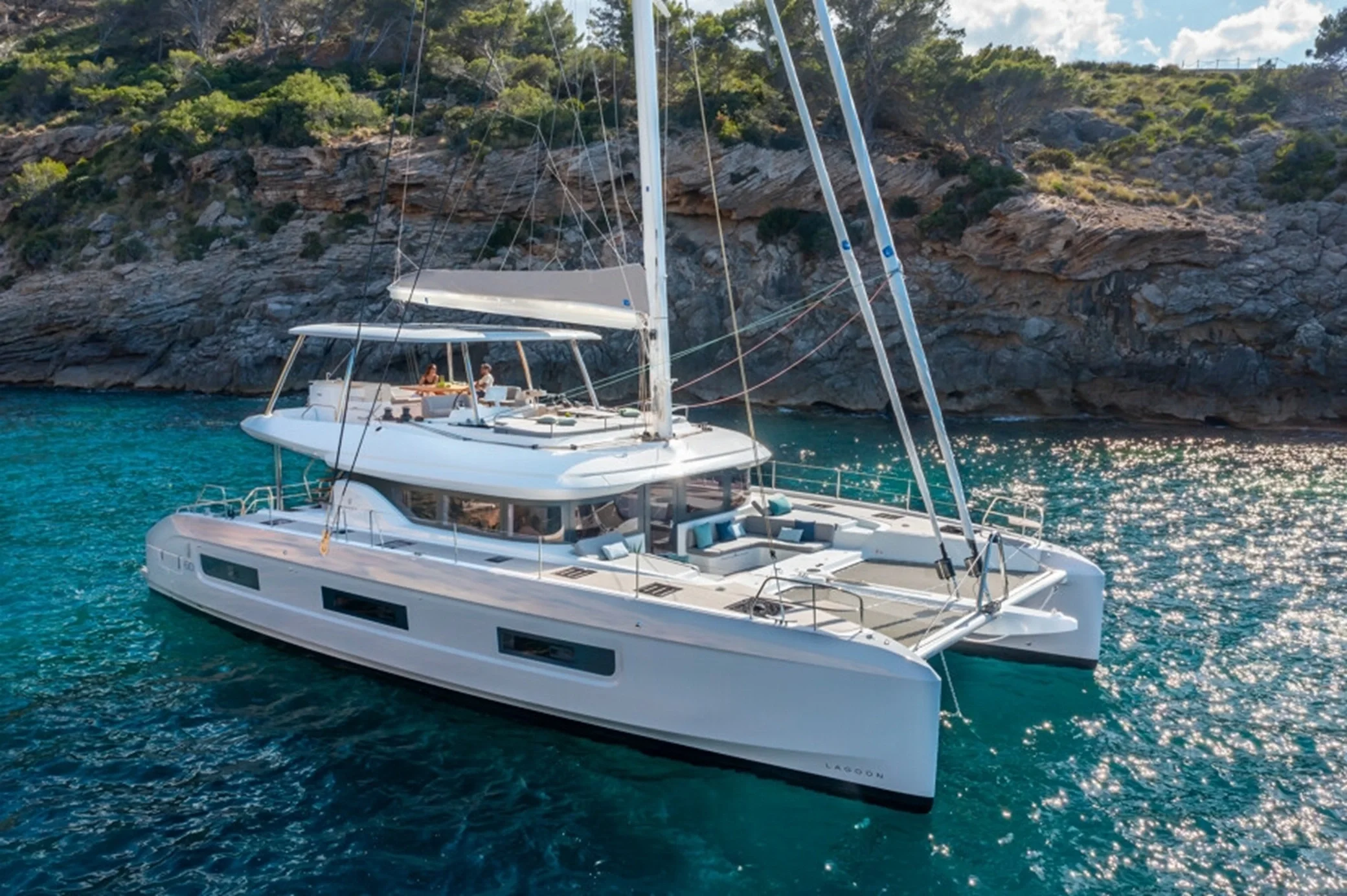 Lagoon 60 sailing catamaran