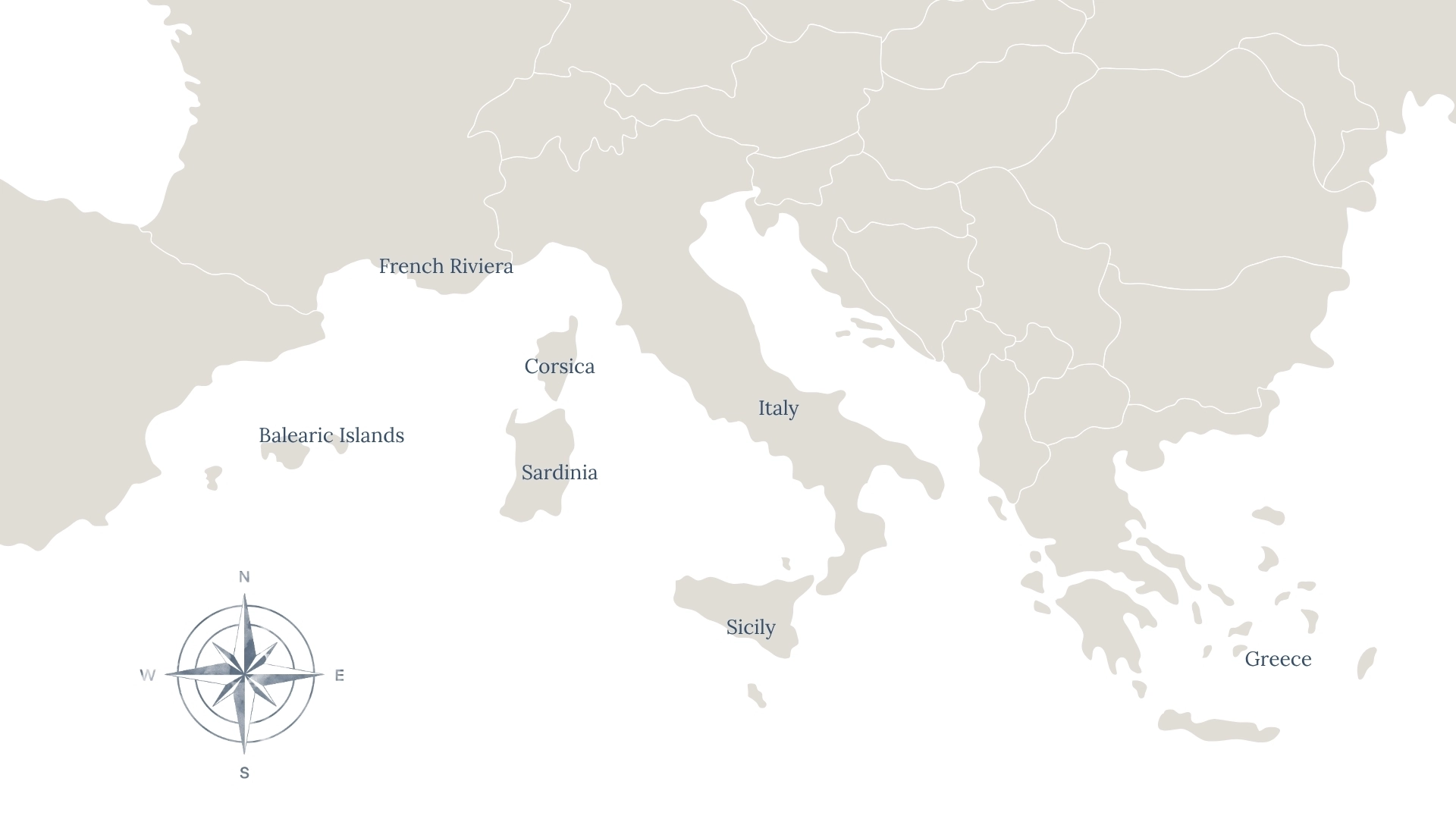 Map - Mediterranean